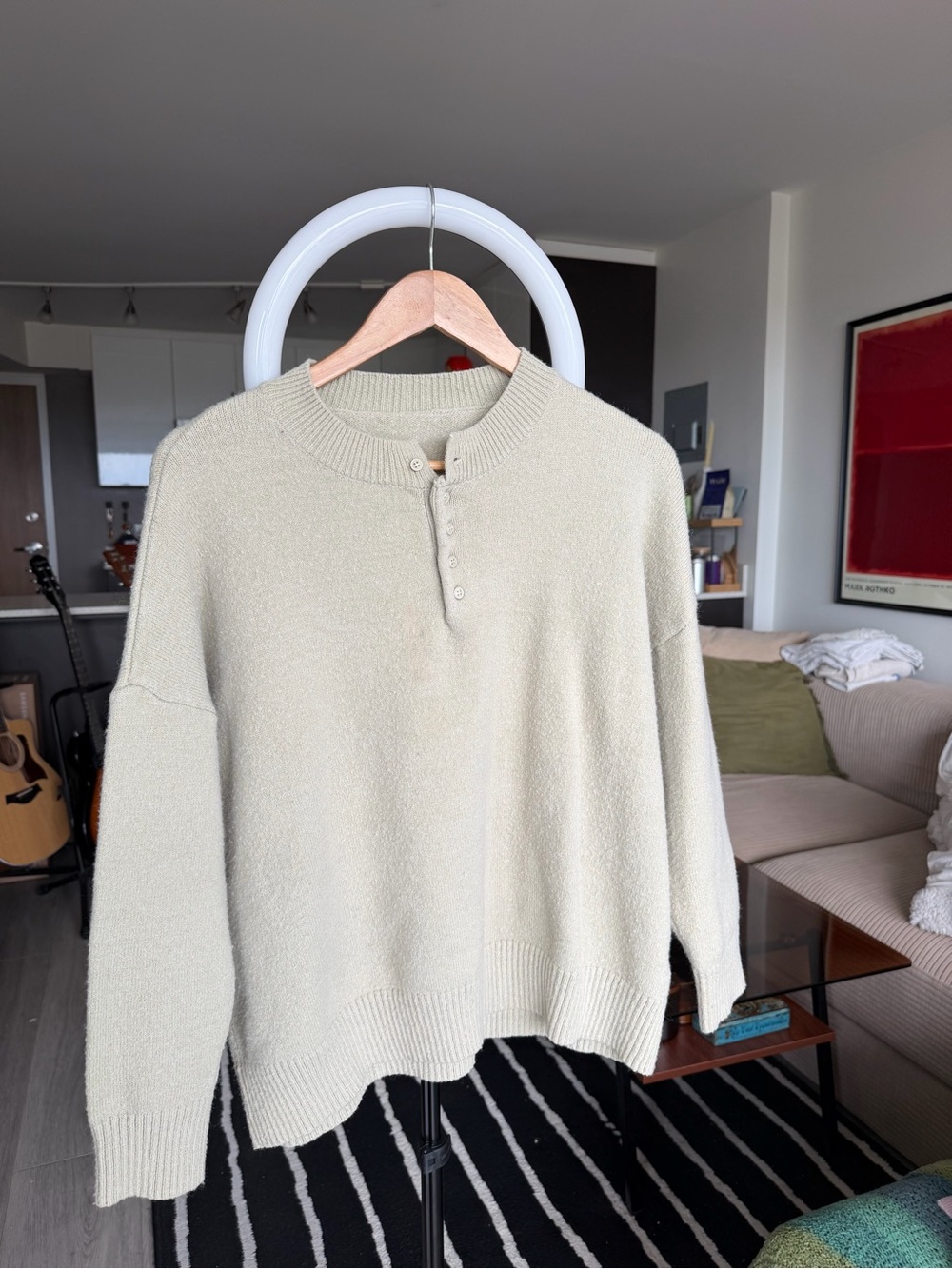 Sage Green Knit Sweater